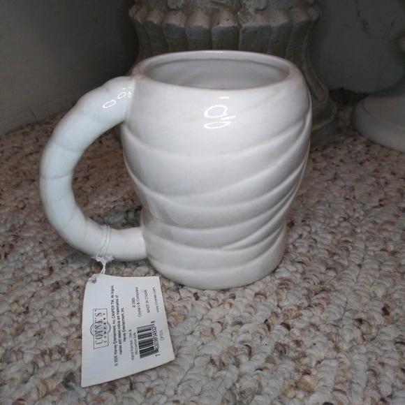 Vintage Casper The Ghost Blue & White Hand Painted Coffee Mug - Picture 3 of 9